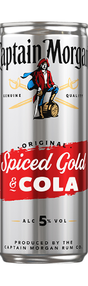 Captain Morgan Spiced & Cola Can