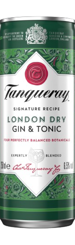 Tanqueray London Dry Gin & Tonic Can